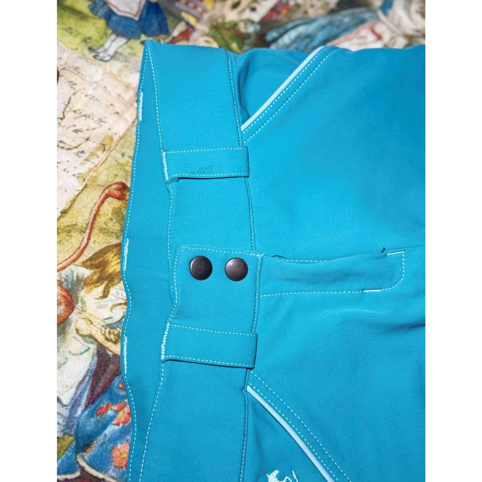 Smartpak Piper Evolution Mid-Rise Suede Full Seat Riding Breeches 24r Equestrian — image 8 of 8